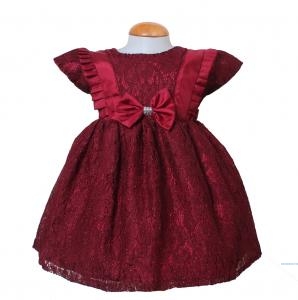 Dress Kids Clara maroon