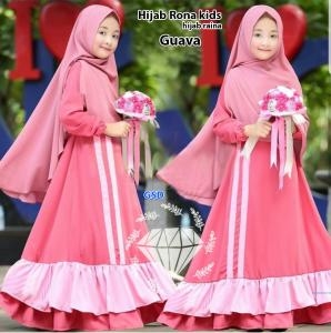 Hijab Rona kids mustard-hijab raina