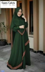 Gamis Calista Hijau