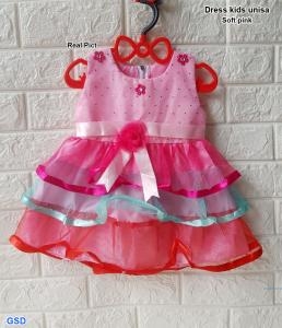 Dress kids unisa red