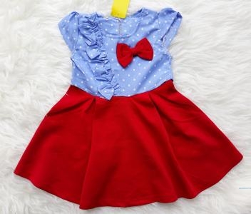 Dress anak 1321 biru