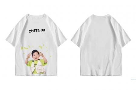 Cheer Up Tshirt Putih