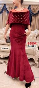 Longdress import 8580 maroon