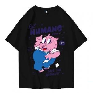 Hi VABA Oversized Piggy Save The Planet Tshirt | Kaos Streetwear Unisex Tee