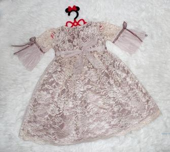 Dress Anak Love Brukat Coksu