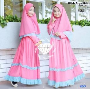 Hijab Asya kids hijau muda-hijab syai