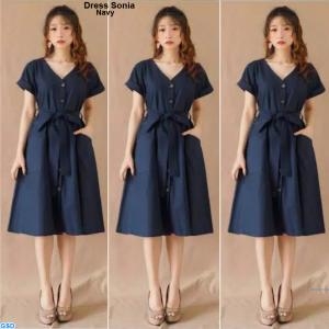 Dress Sonia Navy