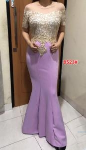 Longdress import 8523 krem