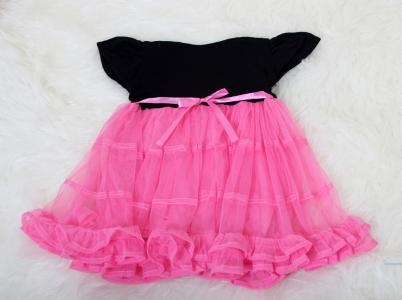 Dress kids quisi pink