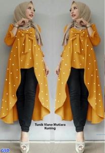 Tunik Viane mutiara navy