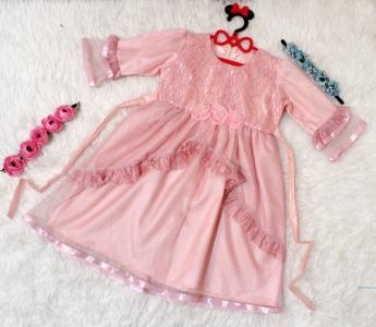 Set Hijab J381 Peach