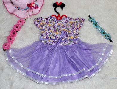 Dress Kids Beiby Ungu