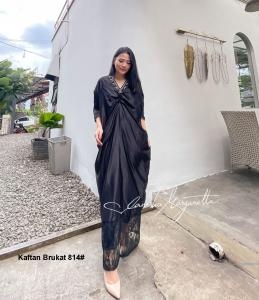 Kaftan Brukat 814# olive