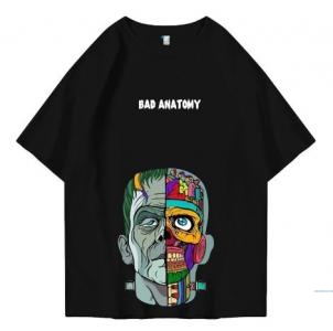 Hi VABA Oversized Bad Anatomy Tshirt | Kaos Streetwear Unisex Tee