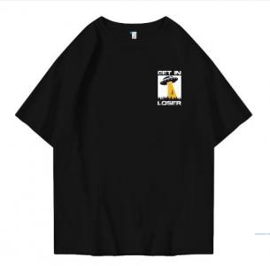 Hi VABA Oversized Get In Loser Tshirt | Kaos Streetwear Unisex Tee