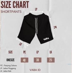 Hi VABA Shortpants Break Rules || Celana Pendek Unisex