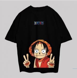 One Piece Tshirt Hitam