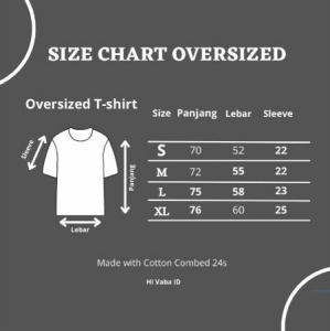 Hi VABA Oversized Tshirt | Kaos Streetwear Unisex Tee
