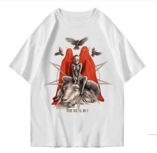 Hi VABA Oversized The Devil Tshirt | Kaos Streetwear Unisex Tee