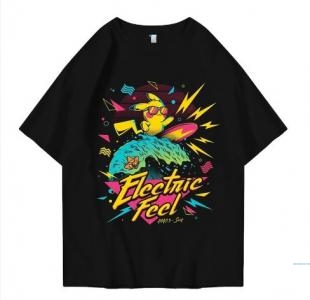 Hi VABA Oversized Electric Feel Tshirt | Kaos Streetwear Unisex Tee
