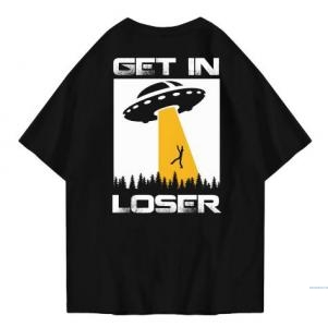 Hi VABA Oversized Get In Loser Tshirt | Kaos Streetwear Unisex Tee