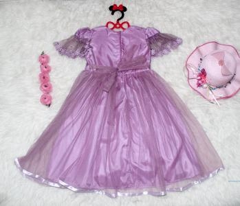 Dress Anak Alin Lilac