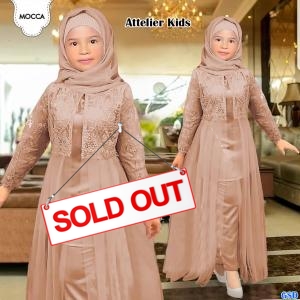 Attelier kids brukat mocca