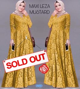Maxi Leza mustard