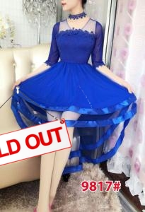 Dress import 9817 blue