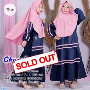 Ghazala Syari Kids Navy