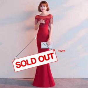 Dress Import 8529 red