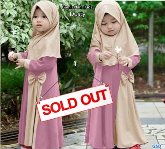 Gamis Nana Kids dusty