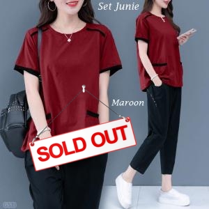 Set Junie Maroon