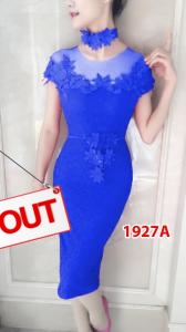 Dress import 1927A biru