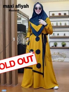 Maxi Afiyah mustard