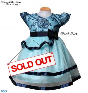 Dress Kids Mira biru navy