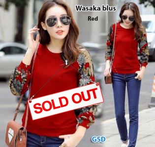 Wasaka blus red