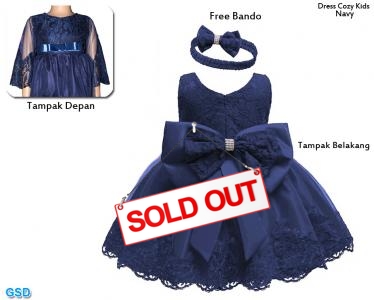 Dress Cozy Kids Navy