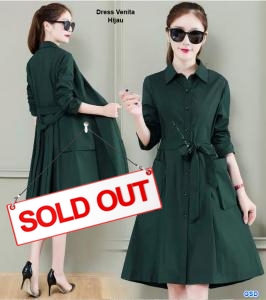 Dress Venita hijau