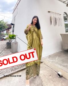 Kaftan Brukat 814# olive