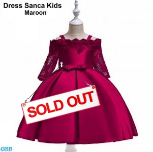 Dress Kids Sanca maroon