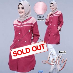TUnik Letty maroon