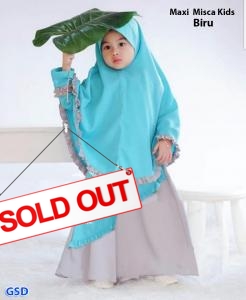 Maxi Misca kids BIRU