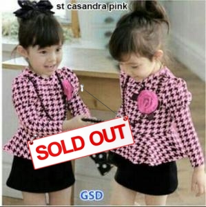 St casandra pink kids