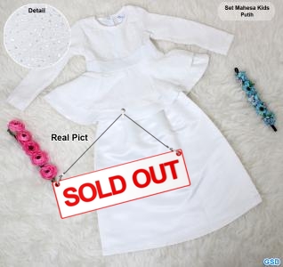 St Mahesa kids putih