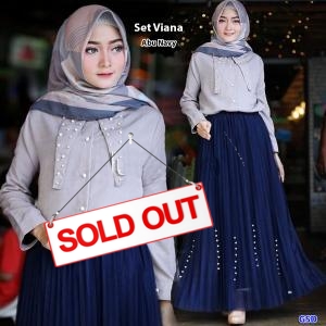 Set viana abu navy