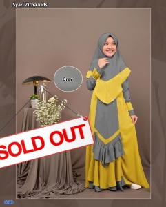 Syari Zitha kids grey