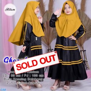 Ghazala Syari Kids hitam
