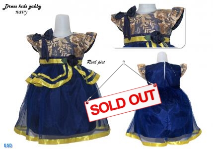 Dress kids gaby navy