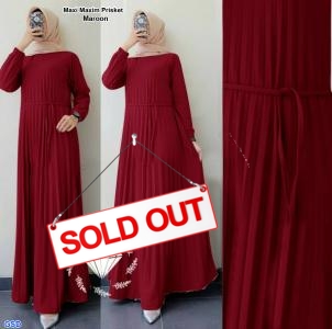 Maxi Maxim prisket maroon